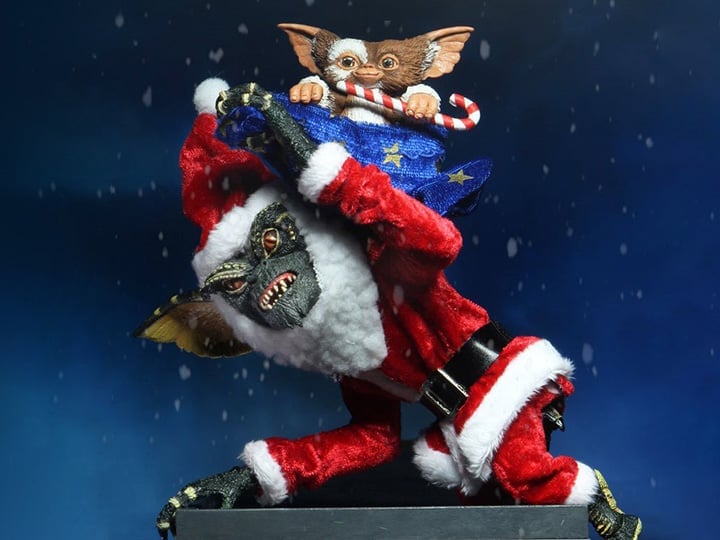 GREMLINS 2 ギズモ サンタ フィギュア Gremlins Santa Stripe & Gizmo Action Figure Two-Pack