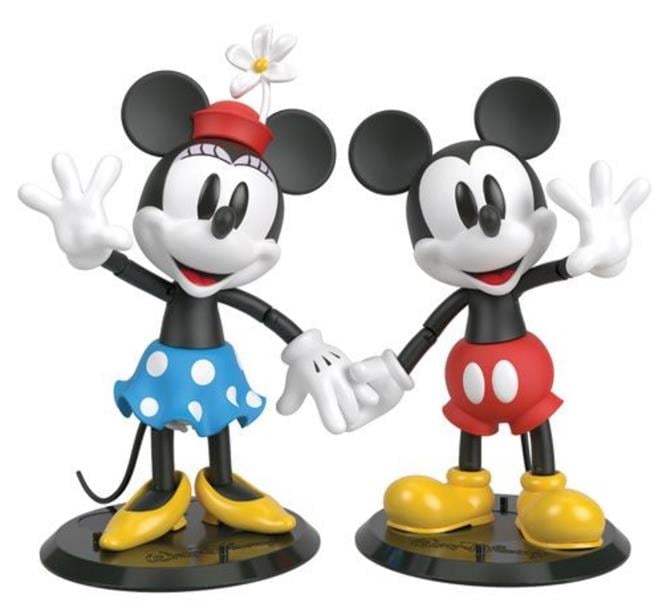 Disney 100th Anniversary Mickey & Minnie Mouse Figure Two-Pack Gallery Image 4
