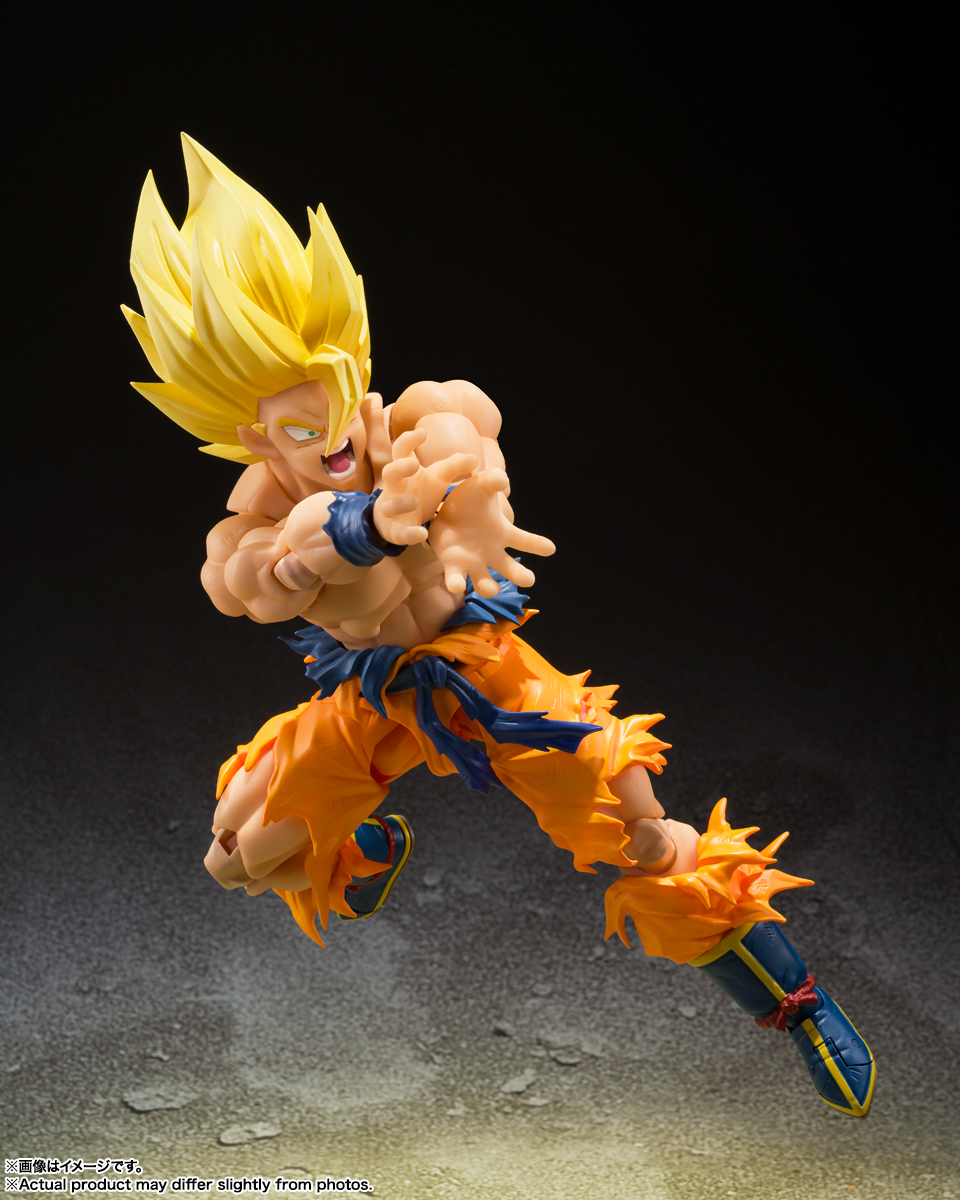 Dragon Ball Z S.H.Figuarts Super Saiyan Goku (Legendary Super Saiyan) Action Figure Gallery Image 10