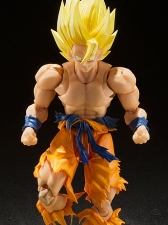 Dragon Ball Z S.H.Figuarts Super Saiyan Goku (Legendary Super Saiyan) Action Figure Gallery Image 2