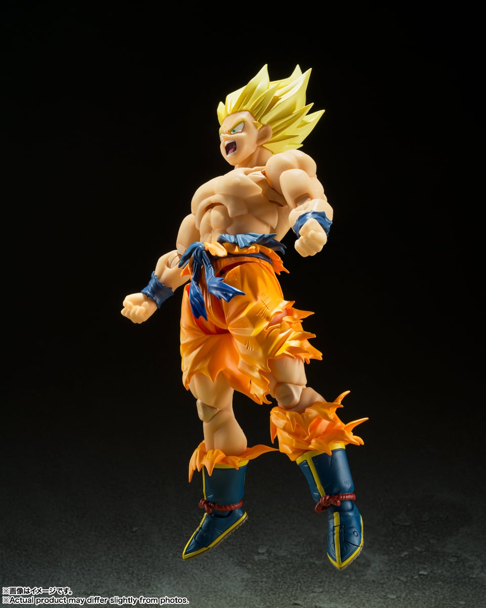 Dragon Ball Z S.H.Figuarts Super Saiyan Goku (Legendary Super Saiyan) Action Figure Gallery Image 8