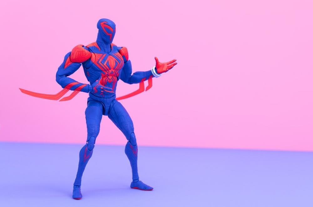 Spider-Man: Across The Spider-Verse S.H.Figuarts Spider-Man 2099 Action Figure Gallery Image 12
