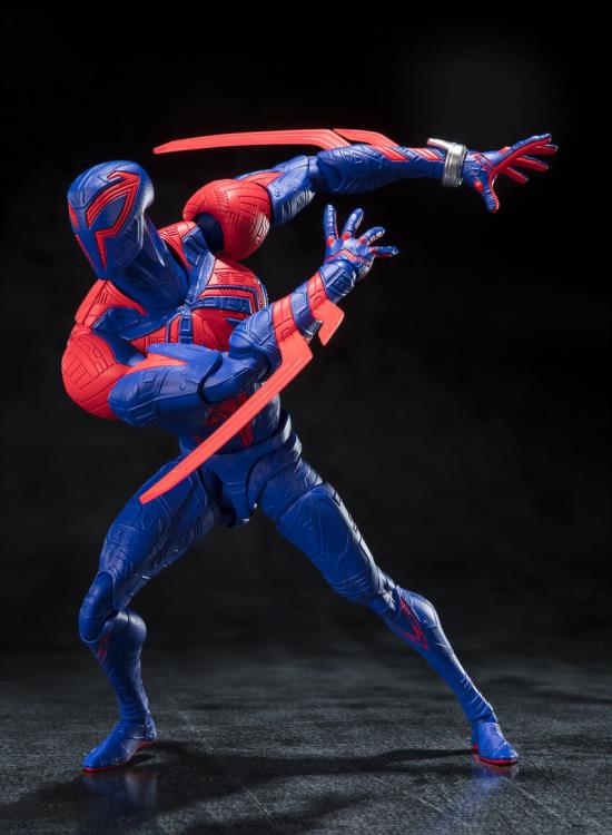 Spider-Man: Across The Spider-Verse S.H.Figuarts Spider-Man 2099 Action Figure Gallery Image 4