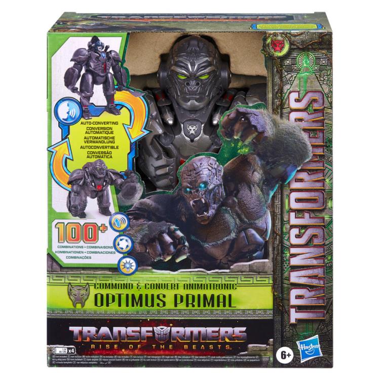 Transformers: Rise of the Beasts Command & Convert Animatronic Optimus Primal Gallery Image 12