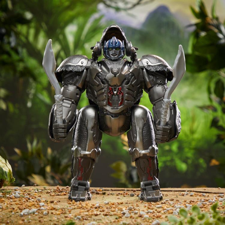 Transformers: Rise of the Beasts Command & Convert Animatronic Optimus Primal Gallery Image 4