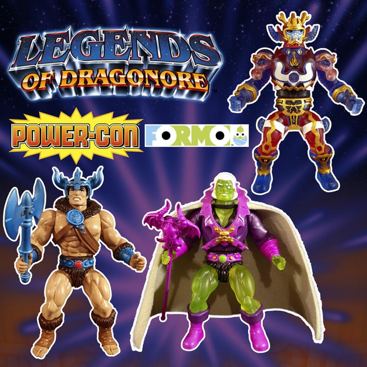 Legends of Dragonore Exclusive Power-Con 2023 Exclusive Three-Pack Gallery Image 18
