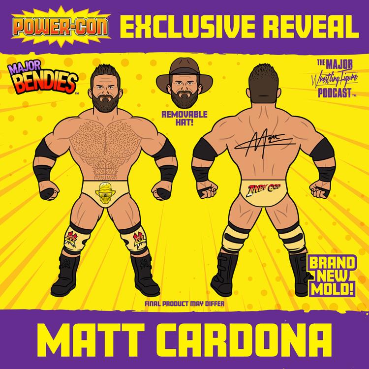 Major Bendies Matt Cardona Power-Con 2023 Exclusive Figure Gallery Image 6