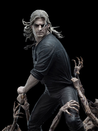 The Witcher Geralt The White Wolf (Season 2) 1/4 Scale Limited Edition Statue Gallery Image 2