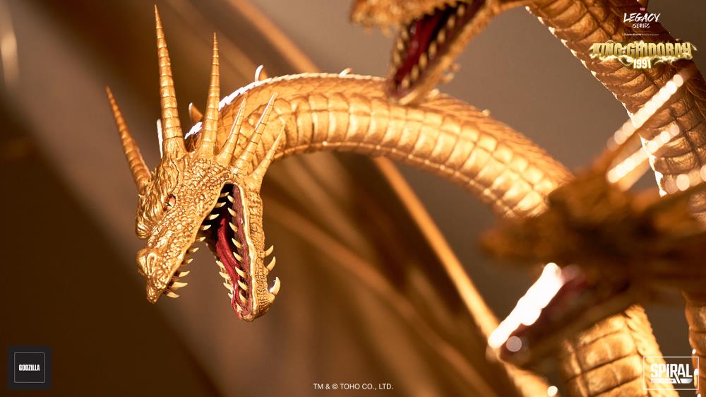 Godzilla vs. King Ghidorah (1991) The Legacy Series: Tanaka Kenichi Modeling Collection King Ghidorah Limited Edition Statue Gallery Image 21