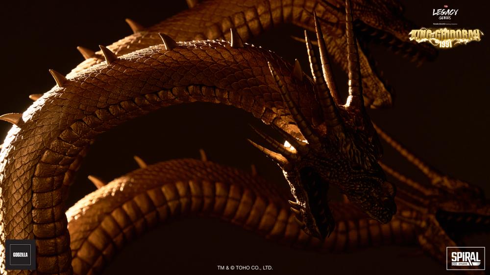 Godzilla vs. King Ghidorah (1991) The Legacy Series: Tanaka Kenichi Modeling Collection King Ghidorah Limited Edition Statue Gallery Image 28