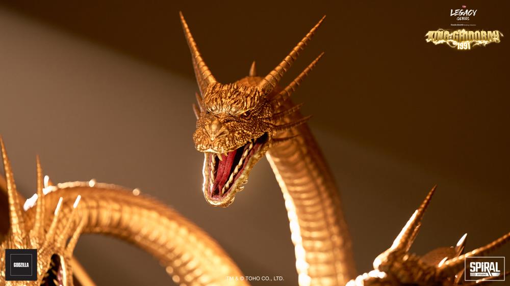 Godzilla vs. King Ghidorah (1991) The Legacy Series: Tanaka Kenichi Modeling Collection King Ghidorah Limited Edition Statue Gallery Image 20