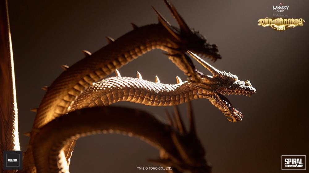 Godzilla vs. King Ghidorah (1991) The Legacy Series: Tanaka Kenichi Modeling Collection King Ghidorah Limited Edition Statue Gallery Image 29