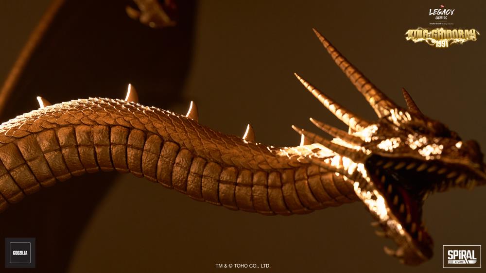 Godzilla vs. King Ghidorah (1991) The Legacy Series: Tanaka Kenichi Modeling Collection King Ghidorah Limited Edition Statue Gallery Image 27
