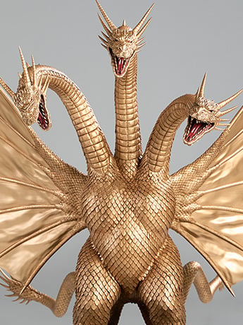 Godzilla vs. King Ghidorah (1991) The Legacy Series: Tanaka Kenichi Modeling Collection King Ghidorah Limited Edition Statue Gallery Image 2