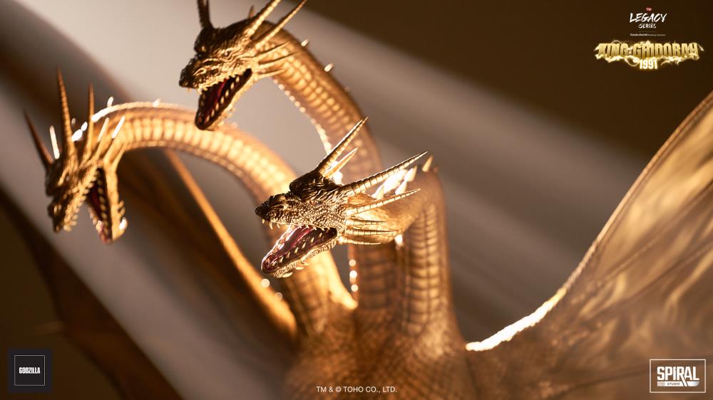 Godzilla vs. King Ghidorah (1991) The Legacy Series: Tanaka Kenichi Modeling Collection King Ghidorah Limited Edition Statue Gallery Image 24