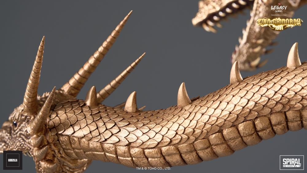 Godzilla vs. King Ghidorah (1991) The Legacy Series: Tanaka Kenichi Modeling Collection King Ghidorah Limited Edition Statue Gallery Image 15