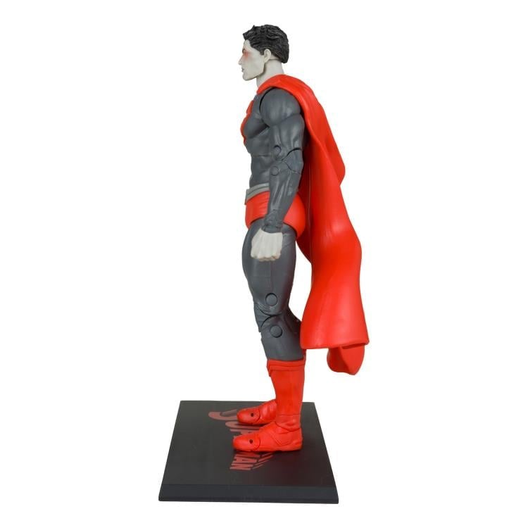 DC Comics Superman BBTS Exclusive Limited Black & White Accent Edition Figure Gallery Image 5