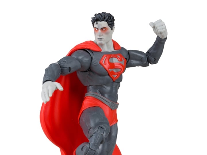 DC Comics Superman BBTS Exclusive Limited Black & White Accent Edition Figure Gallery Image 1