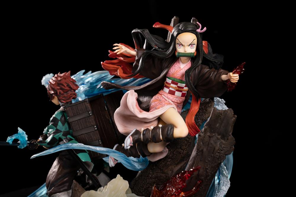Demon Slayer: Kimetsu no Yaiba Tanjiro & Nezuko Ju no Kata: Seisei Ruten Limited Edition Statue Gallery Image 14