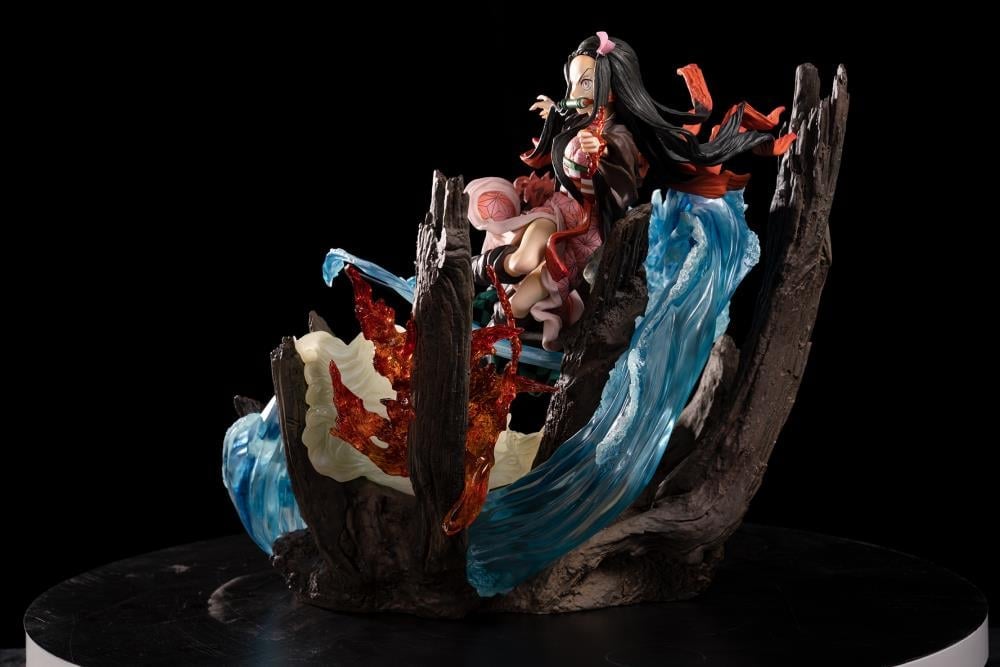 Demon Slayer: Kimetsu no Yaiba Tanjiro & Nezuko Ju no Kata: Seisei Ruten Limited Edition Statue Gallery Image 7