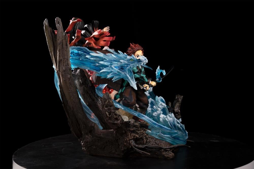 Demon Slayer: Kimetsu no Yaiba Tanjiro & Nezuko Ju no Kata: Seisei Ruten Limited Edition Statue Gallery Image 4