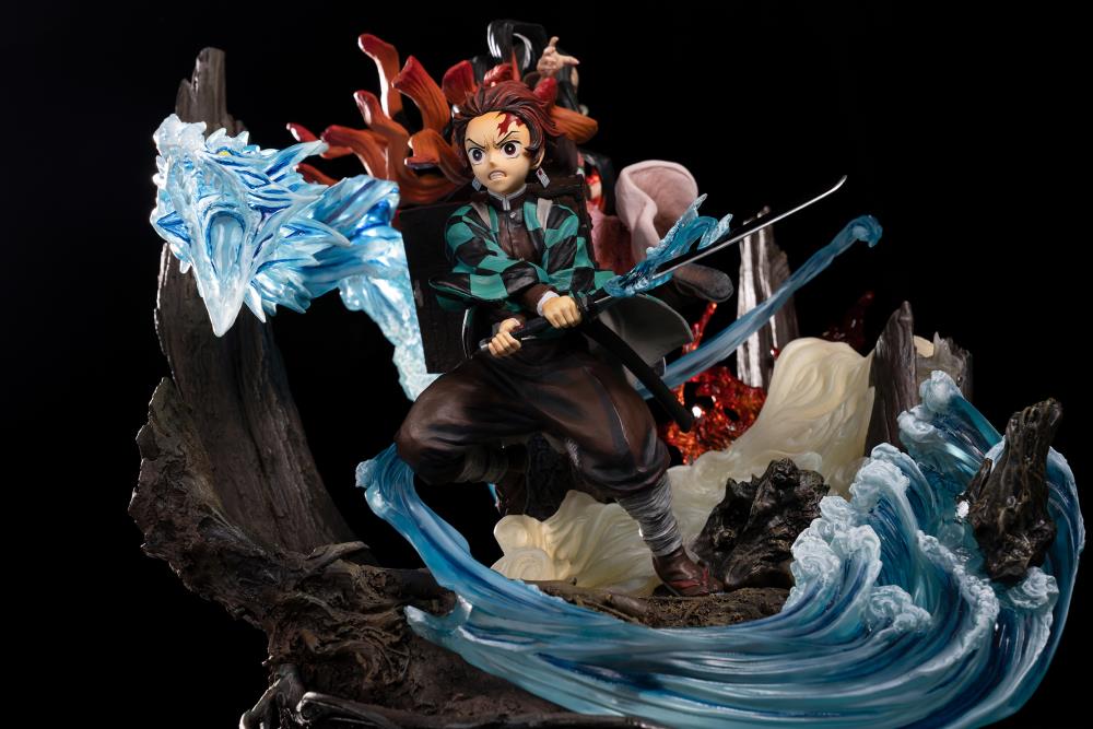 Demon Slayer: Kimetsu no Yaiba Tanjiro & Nezuko Ju no Kata: Seisei Ruten Limited Edition Statue Gallery Image 16