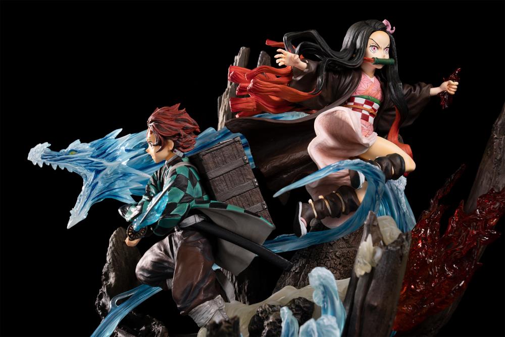 Demon Slayer: Kimetsu no Yaiba Tanjiro & Nezuko Ju no Kata: Seisei Ruten Limited Edition Statue Gallery Image 19