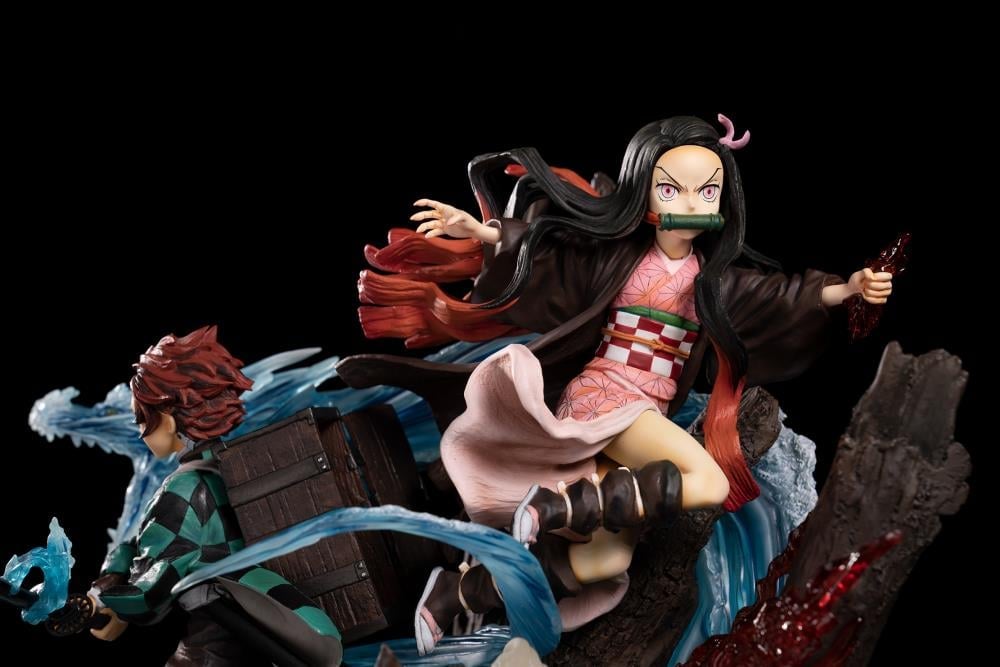 Demon Slayer: Kimetsu no Yaiba Tanjiro & Nezuko Ju no Kata: Seisei Ruten Limited Edition Statue Gallery Image 12