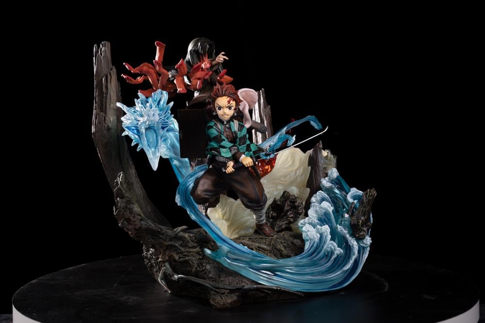 Demon Slayer: Kimetsu no Yaiba Tanjiro & Nezuko Ju no Kata: Seisei Ruten Limited Edition Statue Gallery Image 3