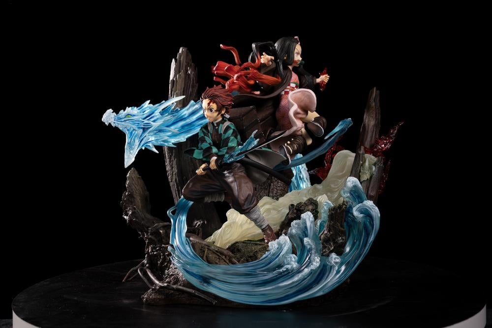 Demon Slayer: Kimetsu no Yaiba Tanjiro & Nezuko Ju no Kata: Seisei Ruten Limited Edition Statue Gallery Image 10