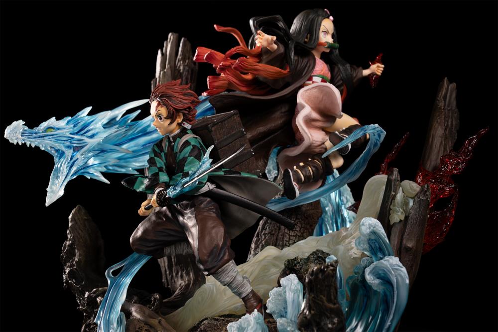 Demon Slayer: Kimetsu no Yaiba Tanjiro & Nezuko Ju no Kata: Seisei Ruten Limited Edition Statue Gallery Image 11