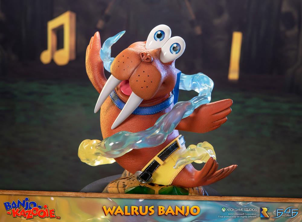 Banjo-Kazooie Walrus Banjo Statue Gallery Image 12