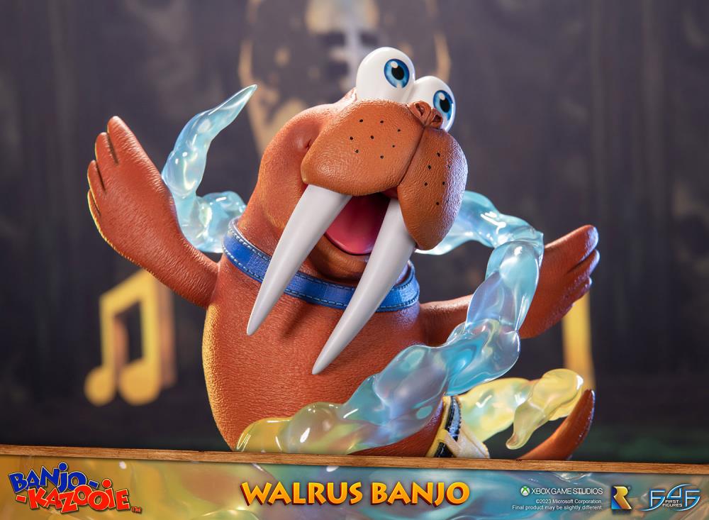 Banjo-Kazooie Walrus Banjo Statue Gallery Image 16