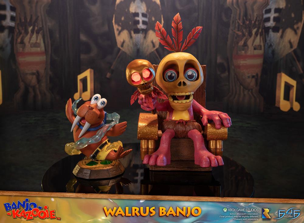 Banjo-Kazooie Walrus Banjo Statue Gallery Image 24