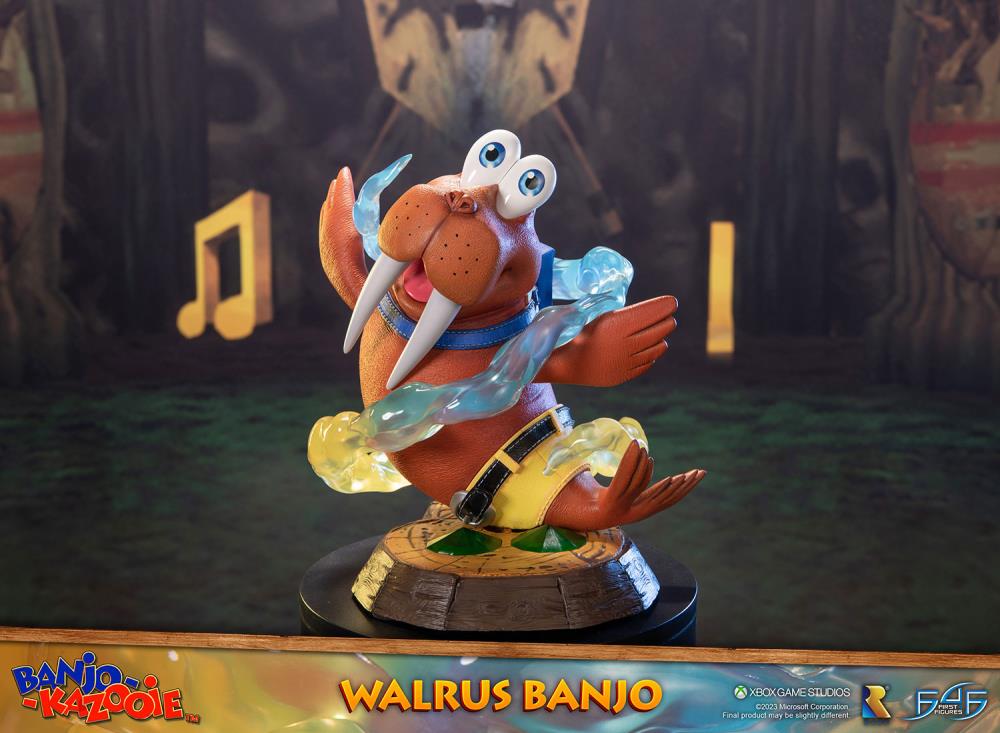 Banjo-Kazooie Walrus Banjo Statue Gallery Image 11