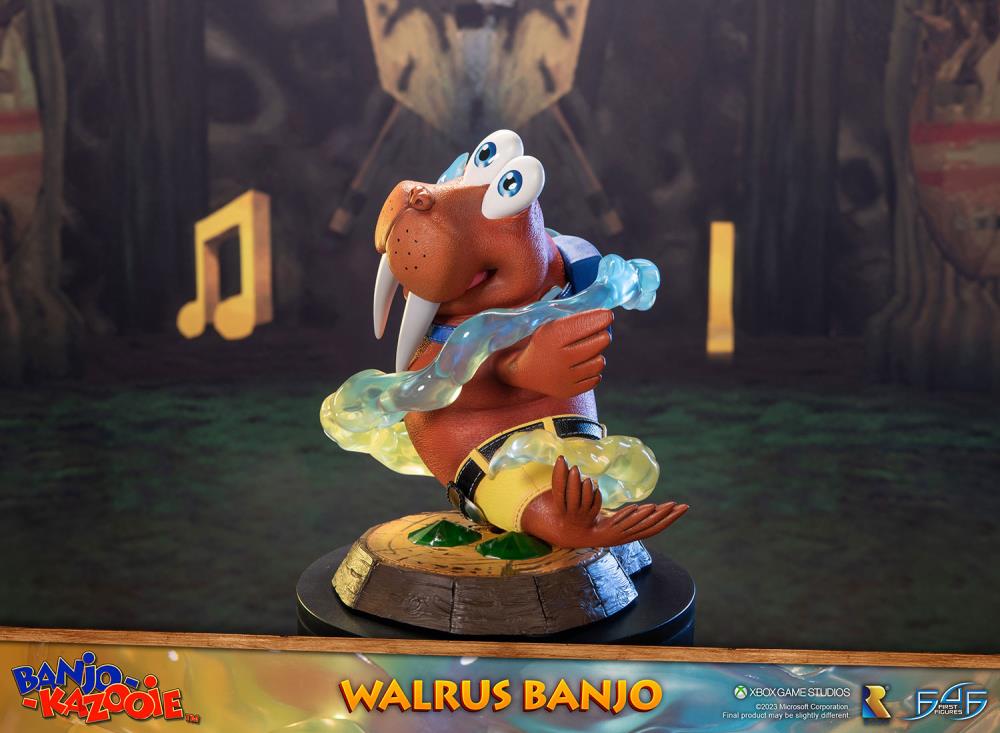 Banjo-Kazooie Walrus Banjo Statue Gallery Image 4