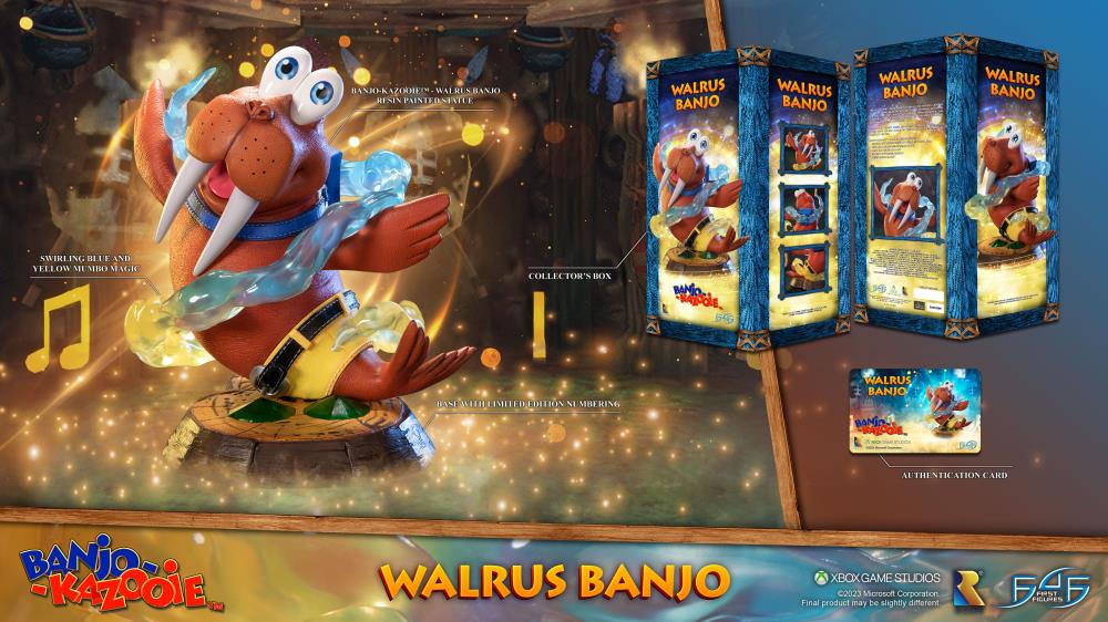 Banjo-Kazooie Walrus Banjo Statue Gallery Image 27