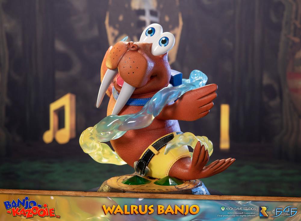 Banjo-Kazooie Walrus Banjo Statue Gallery Image 14