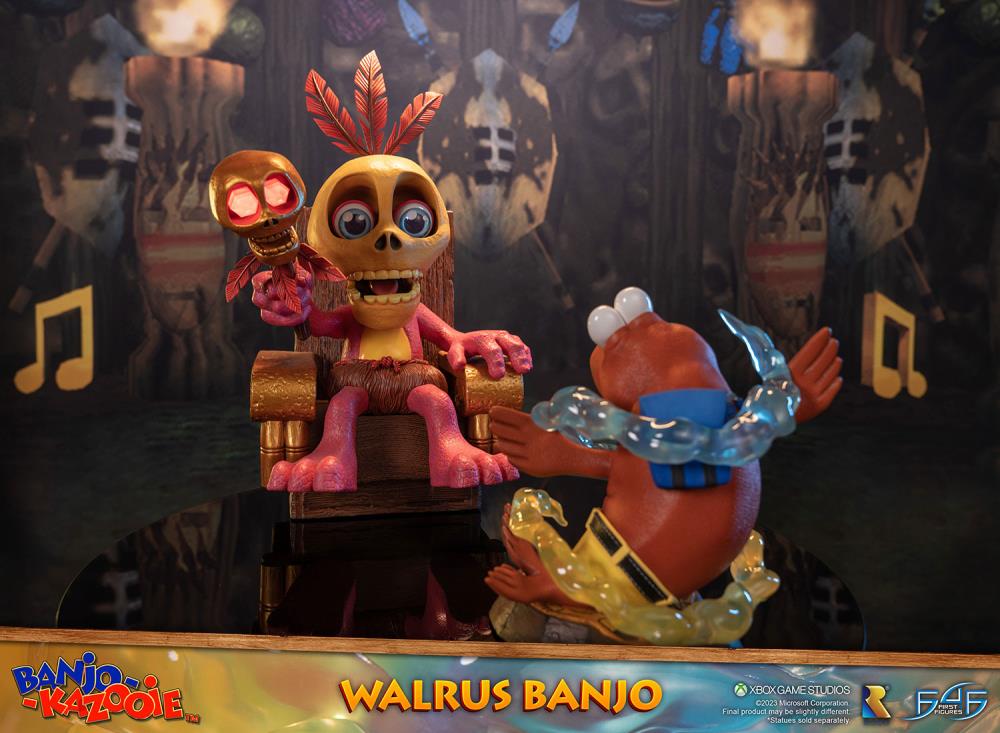 Banjo-Kazooie Walrus Banjo Statue Gallery Image 23