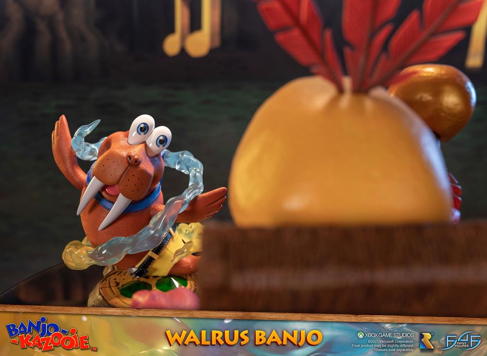 Banjo-Kazooie Walrus Banjo Statue Gallery Image 21