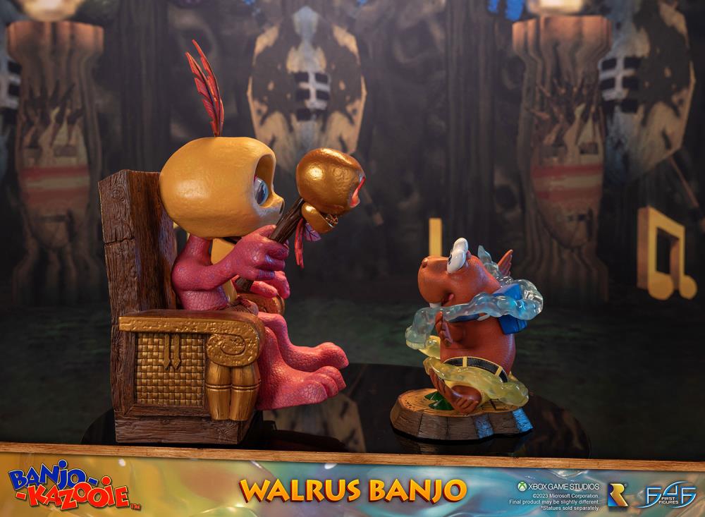 Banjo-Kazooie Walrus Banjo Statue Gallery Image 26