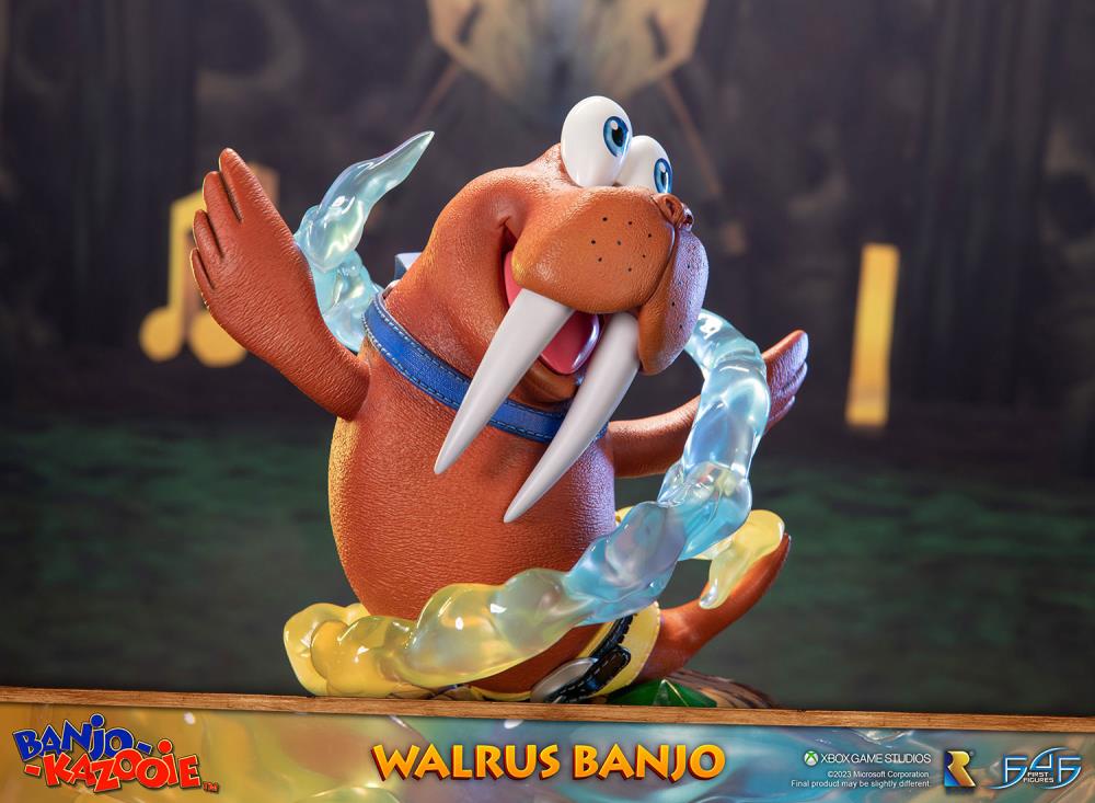 Banjo-Kazooie Walrus Banjo Statue Gallery Image 13