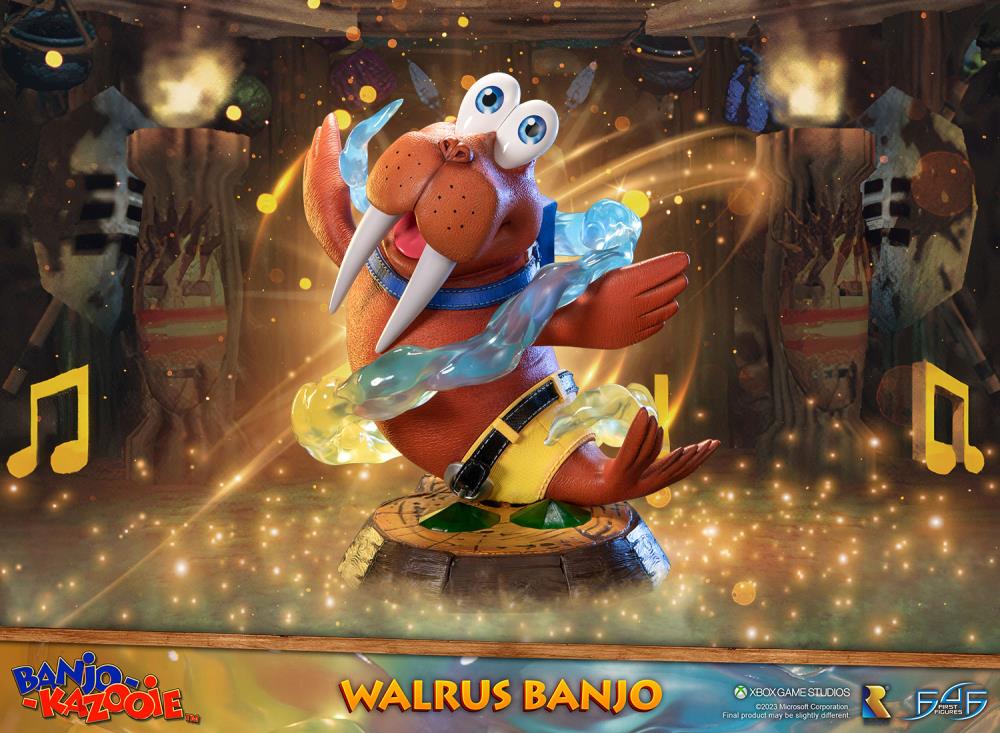 Banjo-Kazooie Walrus Banjo Statue Gallery Image 3