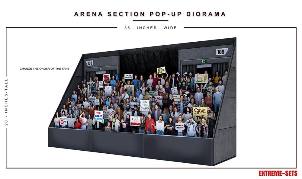Arena Section 1/12 Scale Pop-Up Diorama Gallery Image 9