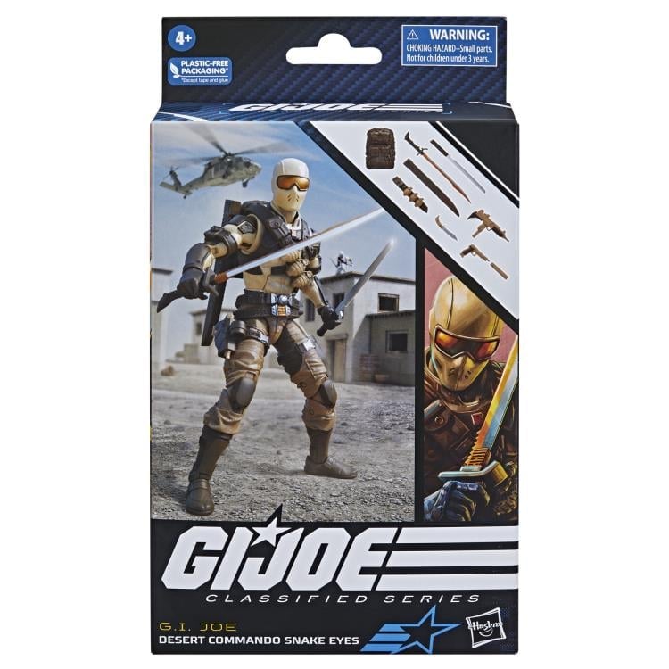 G.I. Joe Classified Series #92 Desert Commando Snake Eyes Gallery Image 13