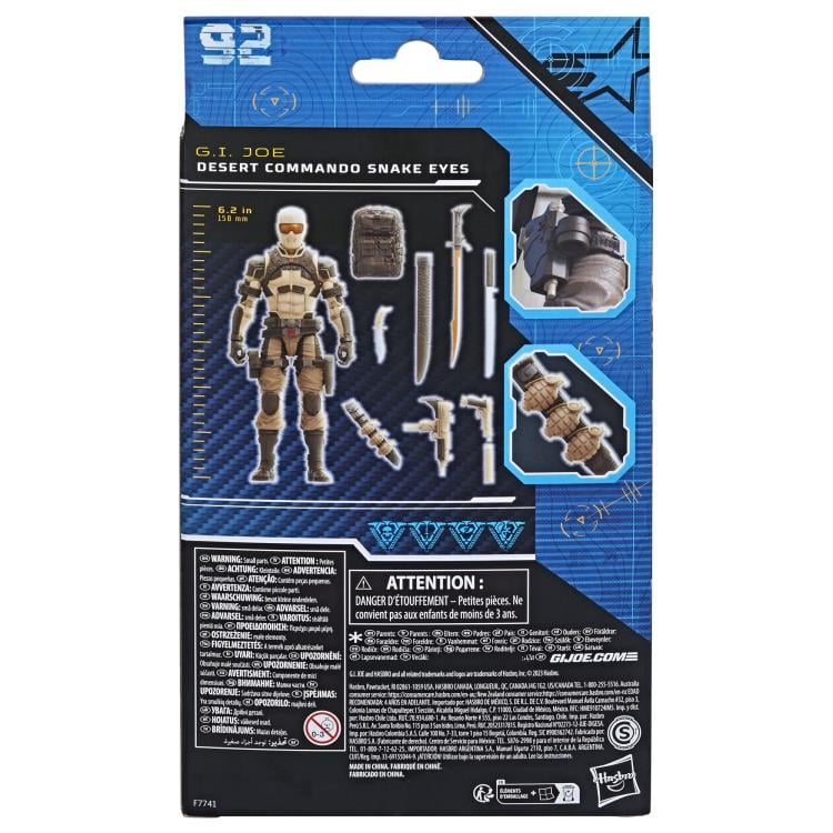 G.I. Joe Classified Series #92 Desert Commando Snake Eyes Gallery Image 14