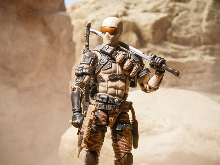 G.I. Joe Classified Series #92 Desert Commando Snake Eyes Gallery Image 1