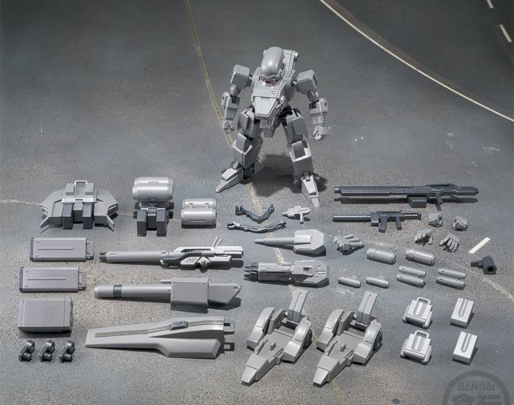 Armored Trooper Votoms Blue Knight Berserga Story SMP Warrior-1 Weapon and Armament Model Kit Set Gallery Image 9