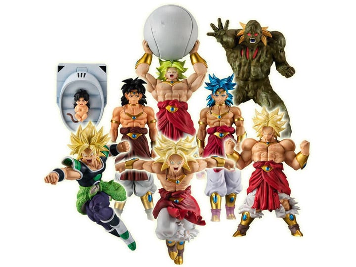 Dragon Ball Z HG Broly Complete Exclusive Set Gallery Image 1