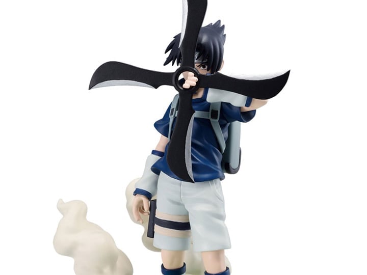 Uchiha Sasuke フィギュア Memorable Saga 3個セット Banpresto Naruto Memorable Saga Uchiha Sasuke II 3.9-in Statue